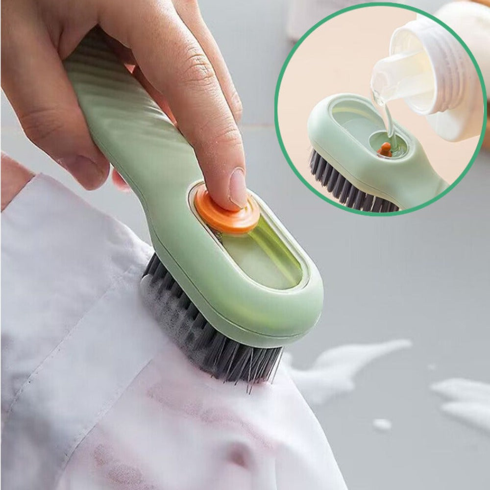 Soft Bristles Automatic Liquid Discharge Cleaning Brush Household For Daily Use